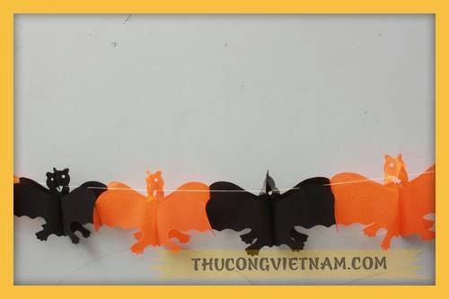 Dây treo Halloween Dơi