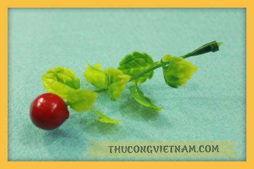 Cherry có lá làm trang sức, làm hoa