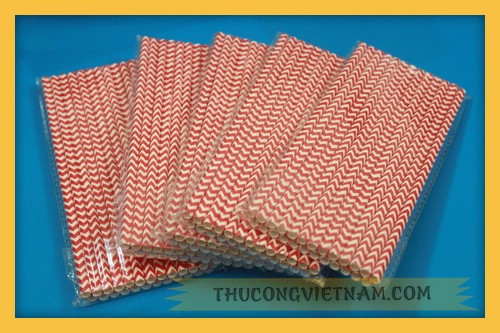 Ống hút giấy gợn sóng OHGS-03