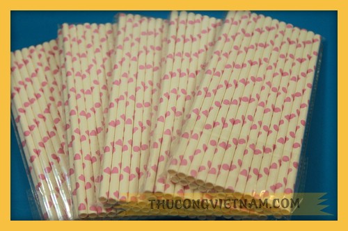 Ống hút giấy tim OHT-06