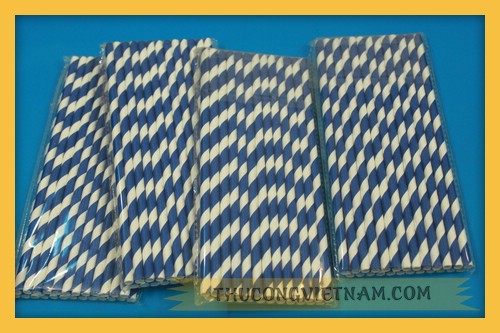 Ống hút giấy sọc OHS-02