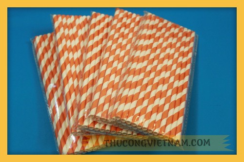 Ống hút giấy sọc OHS-11