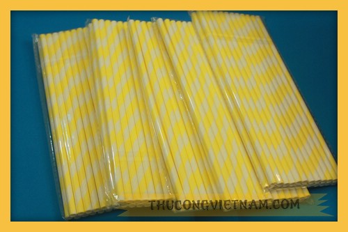 Ống hút giấy sọc OHS-13