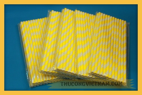 Ống hút giấy sọc OHS-14