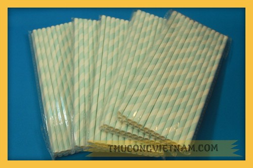 Ống hút giấy sọc OHS-15