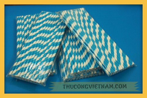 Ống hút giấy sọc OHS-17