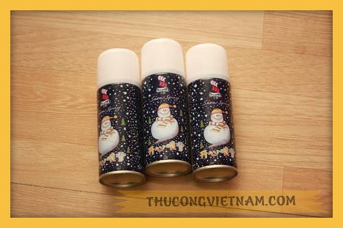 Bình xit tuyết không tan