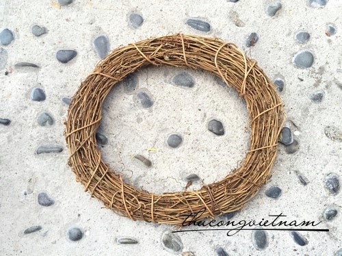 Vòng cỏ giáng sinh 31cm