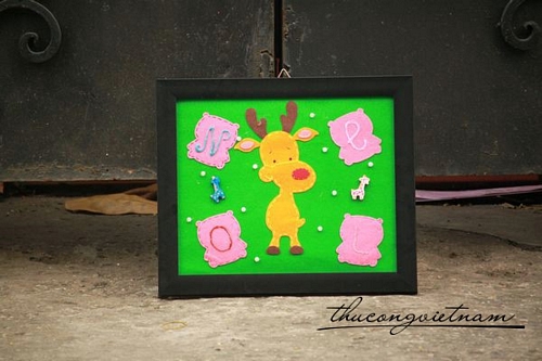 KHHM-Khung hình handmade tuần lộc
