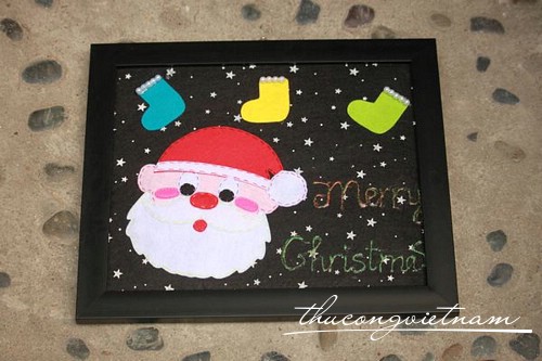 KHHM-Khung hình handmade ông noel 02