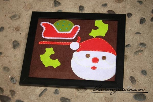 KHHM-Khung hình handmade ông noel 03