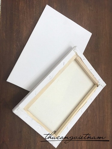 Khung tranh vải bố Hàn Quốc 1
