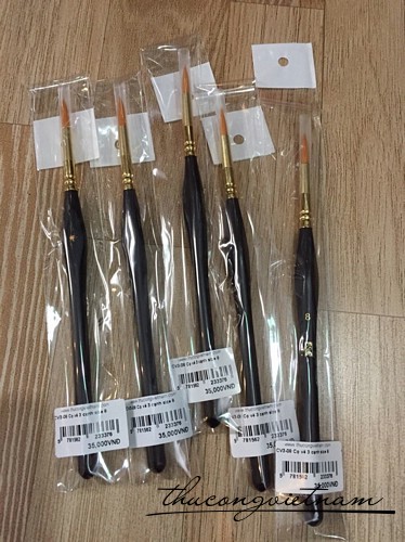 CV3-08 Cọ vẽ 3 cạnh size 8 