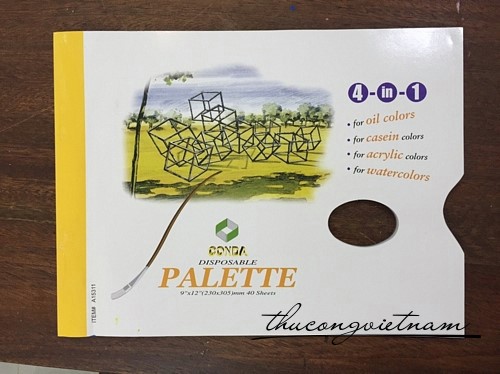 Palette giấy 23*30.5cm
