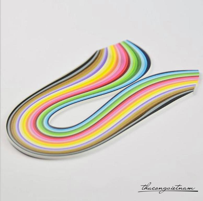Giấy quilling 26 màu 260 sợi - 3mm*39cm