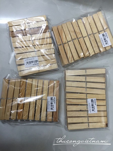 KG-10cm Kẹp gỗ 10 cái