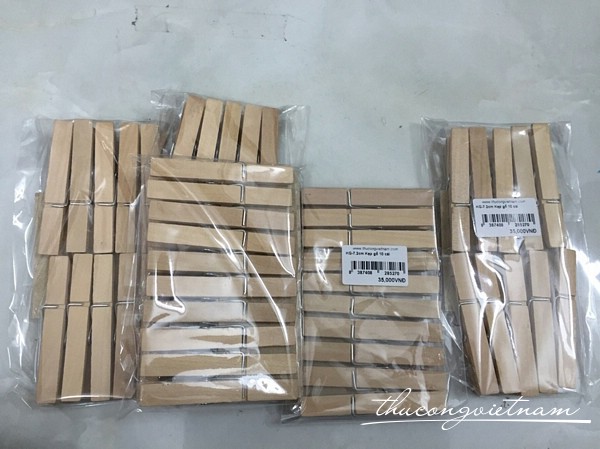 KG-7.2cm Kẹp gỗ 10 cái
