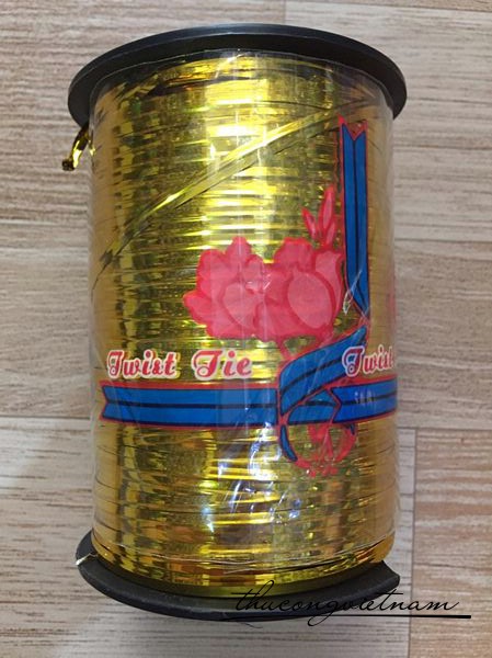 DKKTN-01 Dây kẽm kim tuyến 75m vàng  