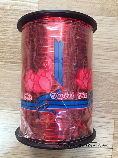 DKKTN-05 Dây kẽm kim tuyến 75m hồng 