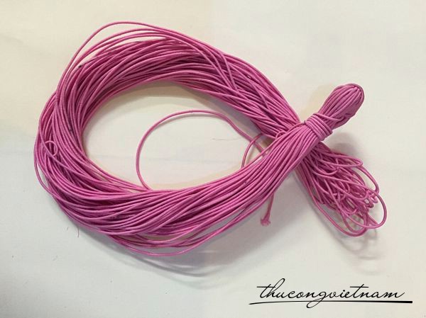 T1-15 Thun màu 1 ly hồng 25m