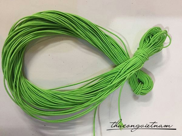 T1-18 Thun màu 1 ly xanh chuối 25m 