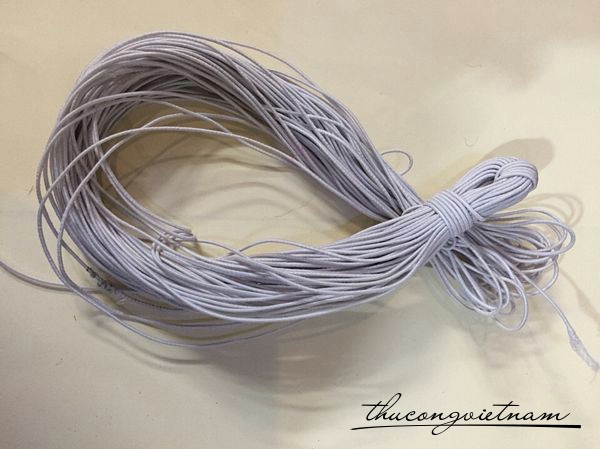 T1-19 Thun màu 1 ly trắng 25m