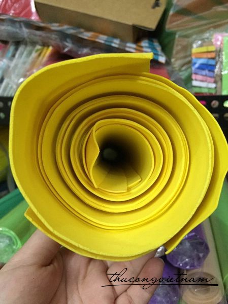 MX1-01 Mút xốp 1 ly 50x75 vàng