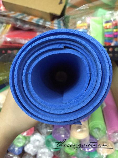MX2-04 Mút xốp 2 ly 50x75 xanh biển