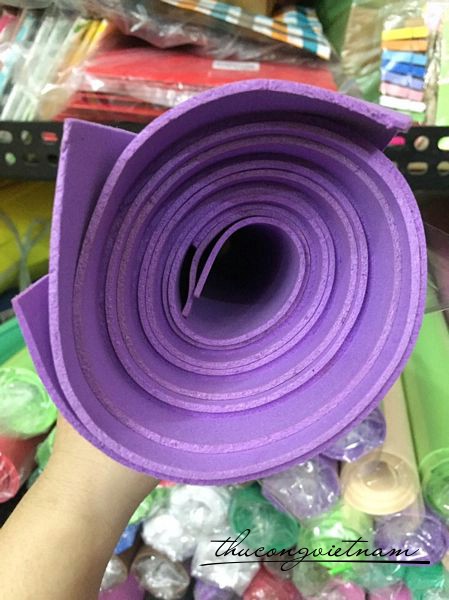 MX2-09 Mút xốp 2 ly 50x75 tím
