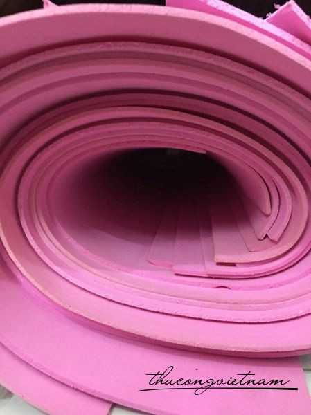MX3-10 Mút xốp 3 ly 50x75 hồng