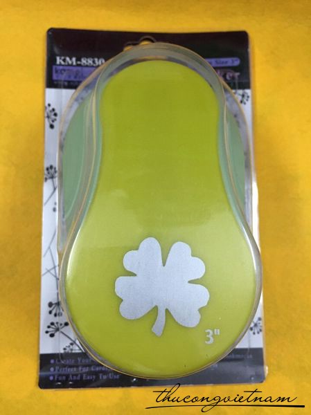 DH7-34-1 Dập hình trợ lực cỏ 4 lá 7cm (3