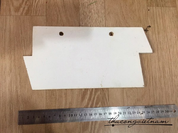 Bảng gỗ trắng ziczac