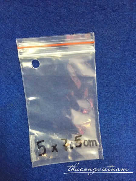 BZ-02 Bịch zipper 5.5x7.5