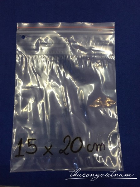 BZ-05 Bịch zipper 15x20
