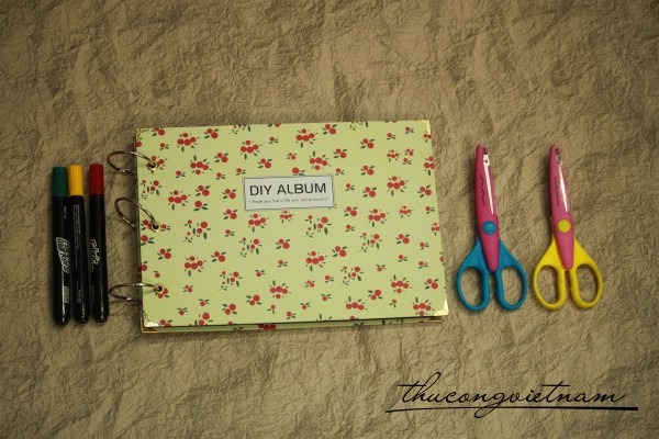 AS-02-3 Album scrapbook quả đỏ