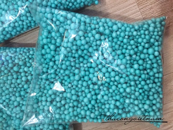 Hạt xốp xanh mint bịch nhỏ