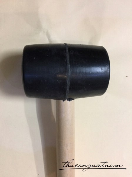 Búa cao su cán gỗ Nhật