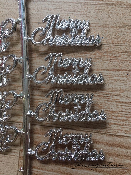 Chữ Merry Christmas