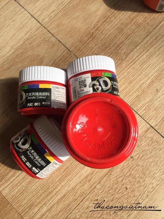 Acrylic đỏ 003 - 100ml