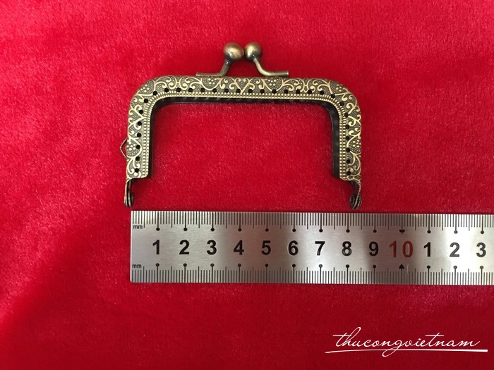 Khóa đồng vòng cung 8.5cm