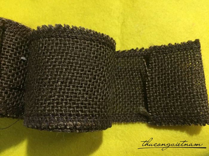 Dây bố màu nâu 5cm