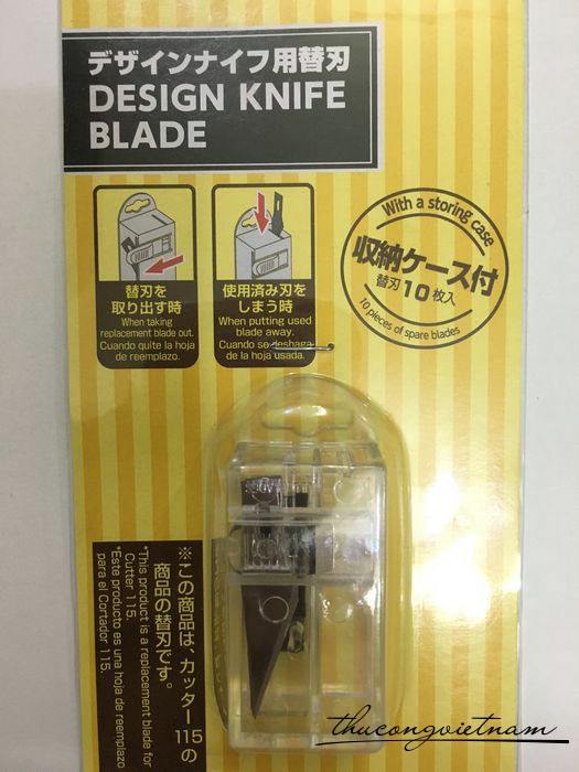 Lưỡi thay dao Design Knife