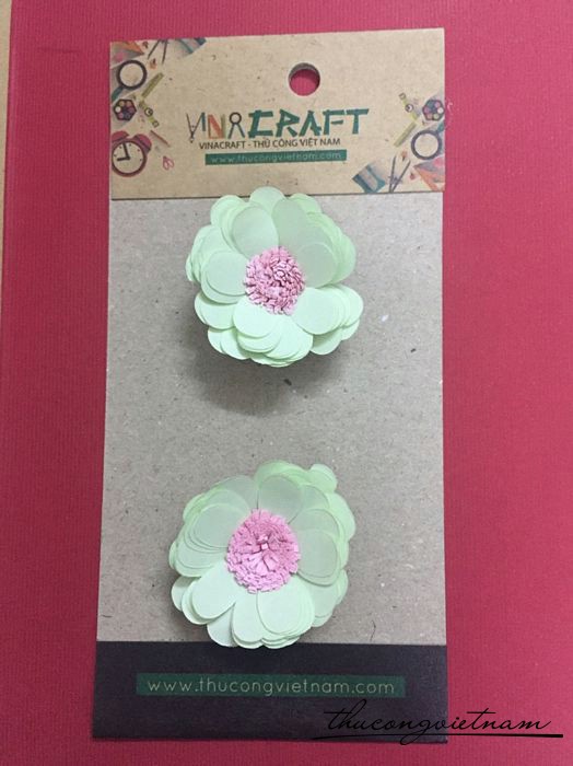 Hoa giấy thủ công mẫu 4