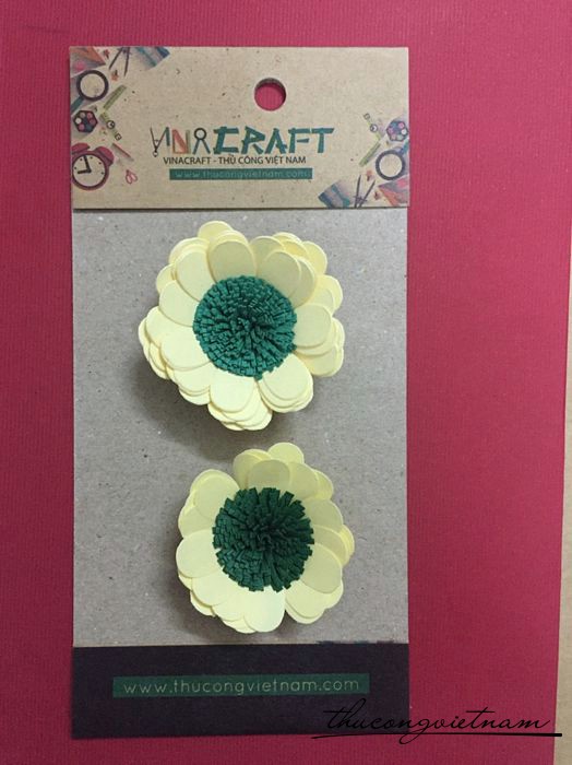Hoa giấy thủ công mẫu 8