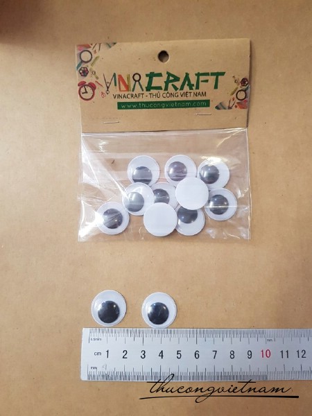Mắt lúc lắc 2cm 10 cái