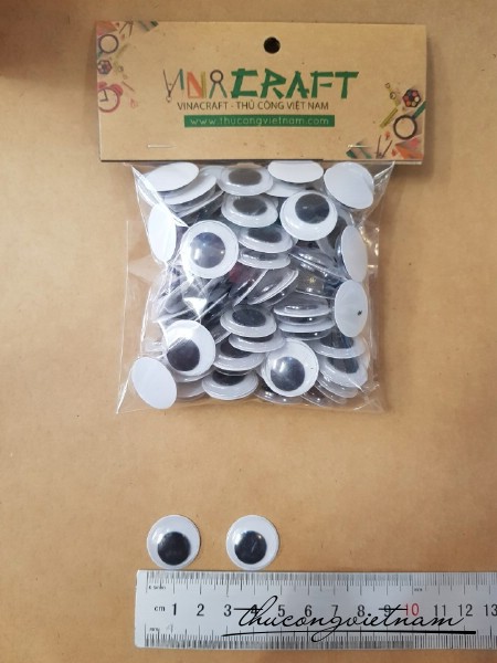 Mắt lúc lắc 2cm 100 cái