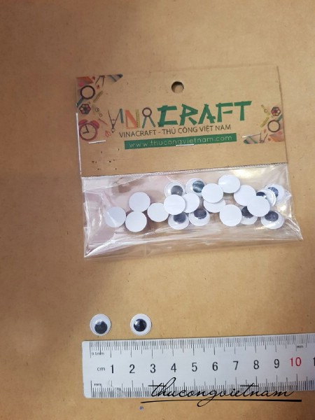 Mắt lúc lắc 1cm 20 cái