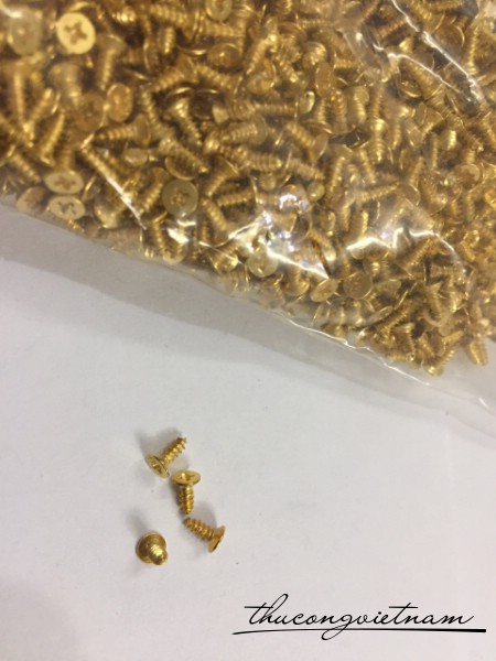 Đinh Vít vàng 6mm