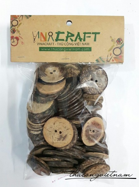 Nút gỗ xơ dừa loại 2cm (bịch/100nút)
