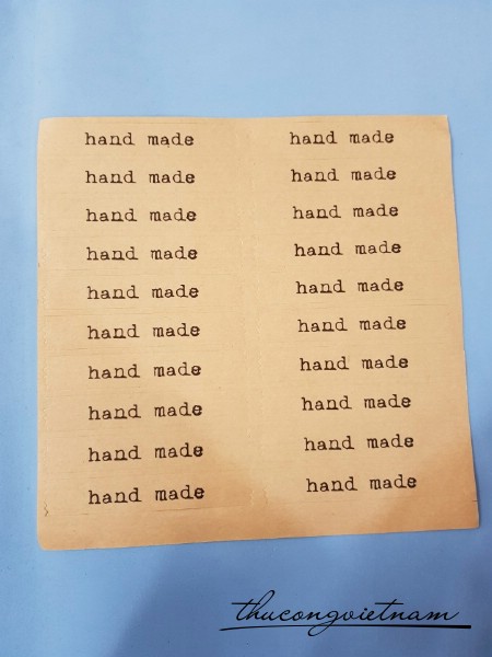 Sticker Handmade 2 cái